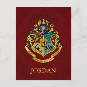 Carte Postale Harry Potter   Armoiries de Poudlard - Complète