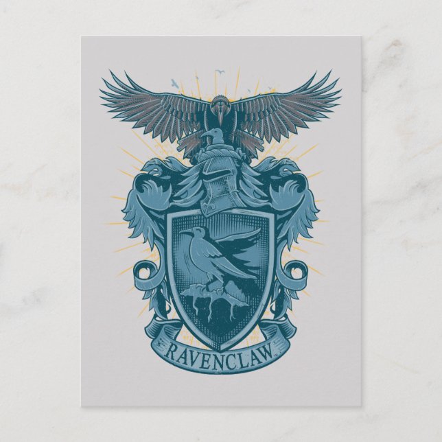 Carte Postale Harry Potter | Crête de Ravenclaw (Devant)
