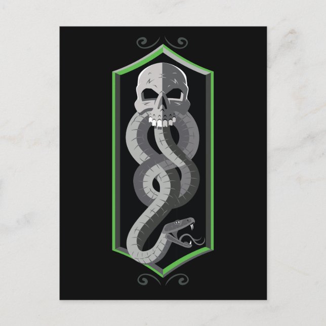 Carte Postale Harry Potter| Dark Mark Sigil (Devant)