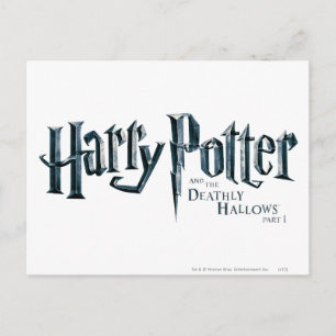 Carte Postale Harry Potter et les Reliques de la mort Logo 1 2