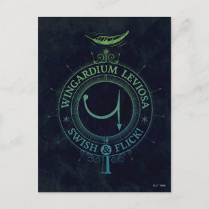 Carte Postale Harry Potter Spell Wingardium Leviosa Graphic