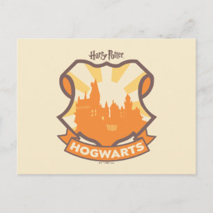 Carte Postale HARRY POTTER™   Summer Magic HOGWARTS™ Crest