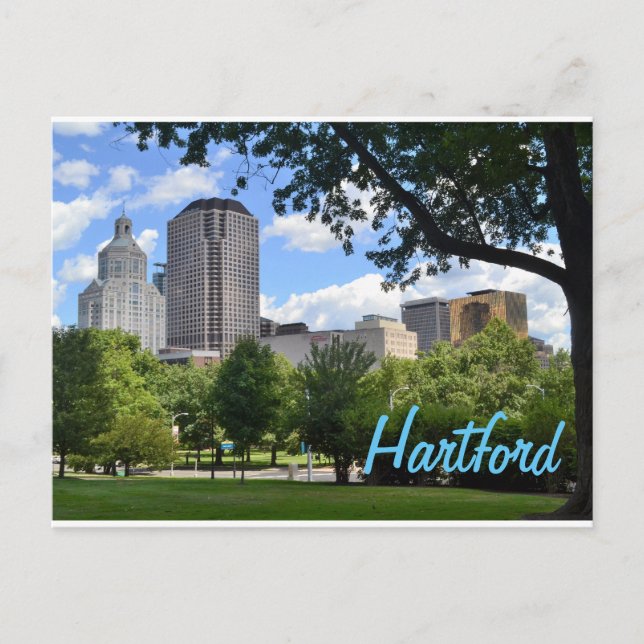Carte postale Hartford (Devant)