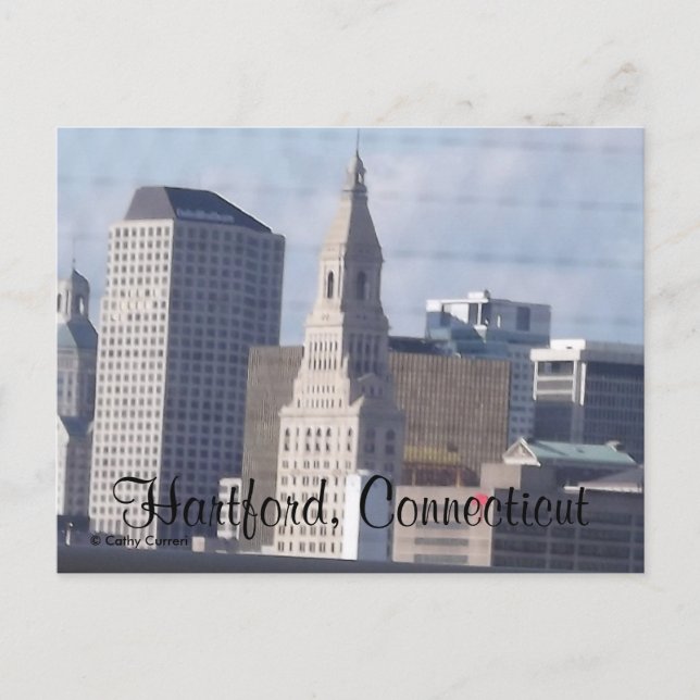 Carte postale Hartford Connecticut (Devant)