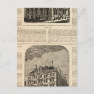 Carte Postale Hartford Fire Insurance Company