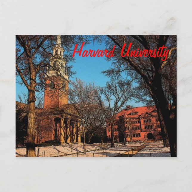 Carte postale Harvard (Devant)