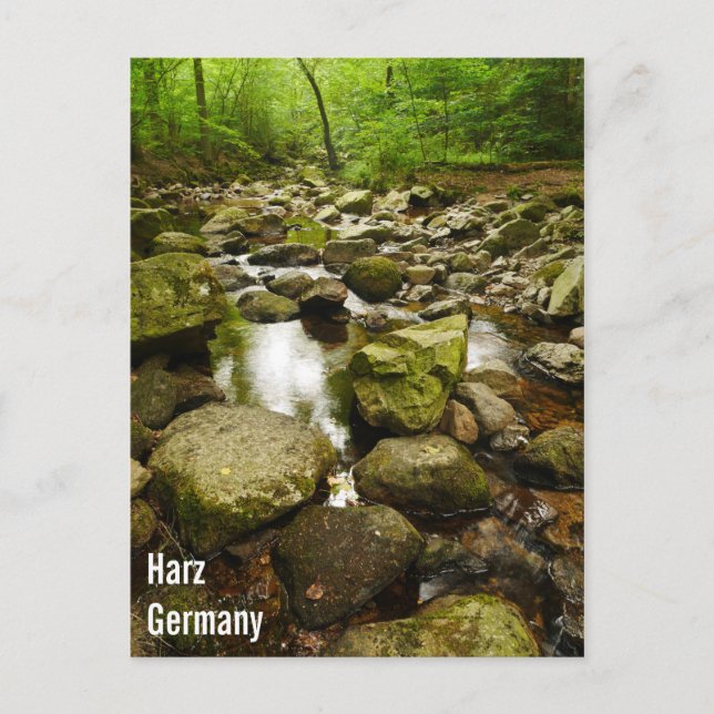 Carte postale Harz Allemagne (Devant)