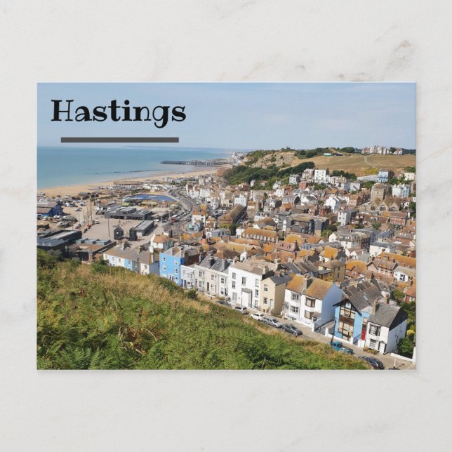 Carte postale Hastings (Devant)