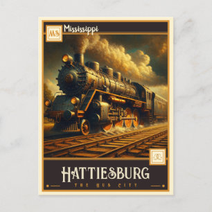 Carte Postale Hattiesburg, Mississippi   VINTAGE