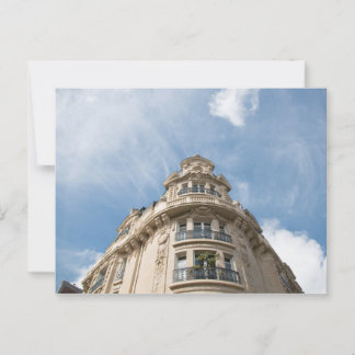 Carte Postale Haussmann Building Corner, Paris