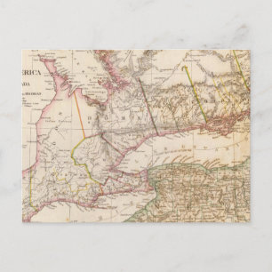 Carte Postale Haut-Canada, NY, Penn, Mich