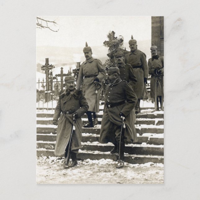 Carte Postale Haut commandement allemand WWI (Devant)