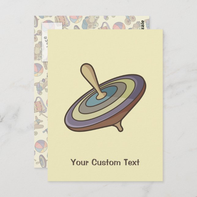 Carte Postale Haut de rotation (Devant / Derrière)