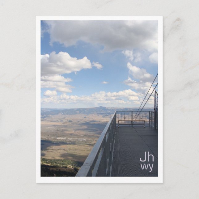 Carte Postale Haut du tramway (Devant)