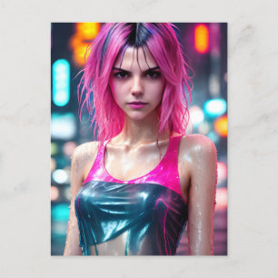 Carte Postale Haute précision RAW couleur dramatique photo Cheve
