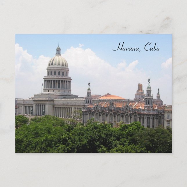 Carte Postale havana capitolio (Devant)