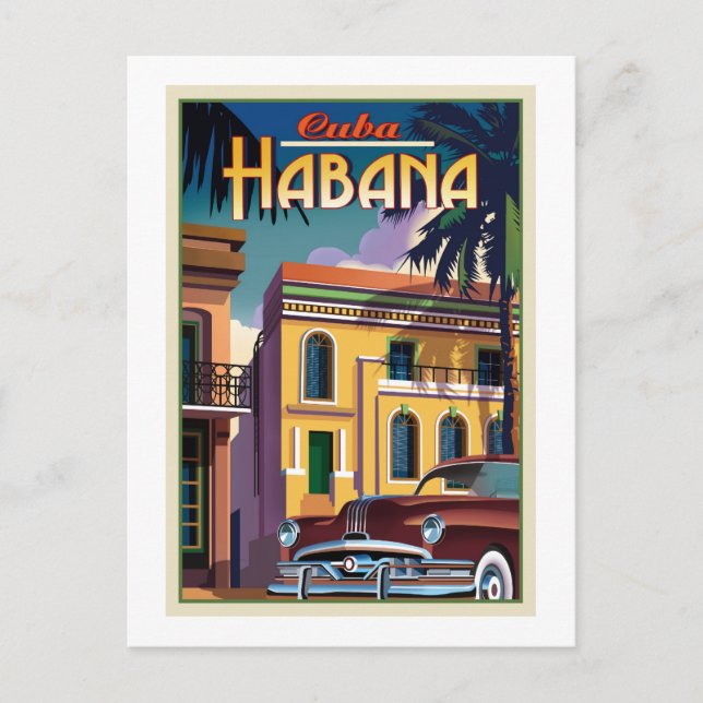 Carte Postale Havane Cuba (Devant)