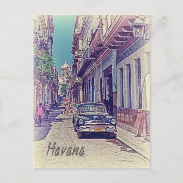 Carte Postale Havane, Cuba (Devant)