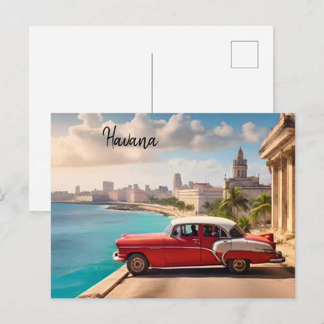 Carte Postale Havane Cuba (Devant / Derrière)