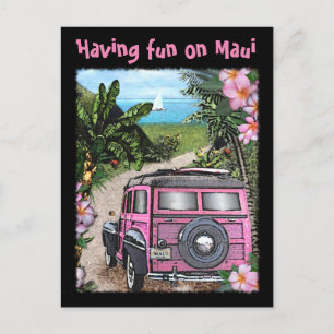 Carte Postale Having fun on maui