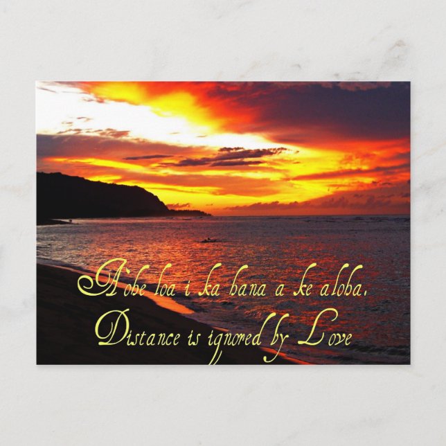 Carte postale Hawaï (Devant)