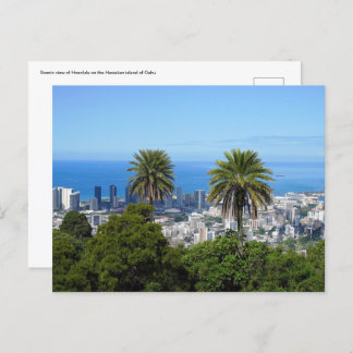 Carte postale hawaïenne