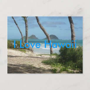 CARTE POSTALE HAWAII ALOHA COLLECTION