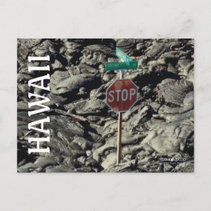 Carte postale Hawaii Lava Stop Travel