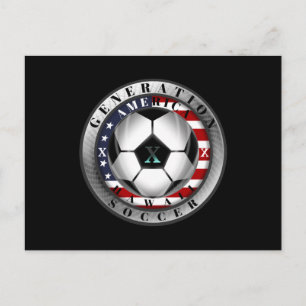 Carte Postale Hawaii State Generation X American Soccer