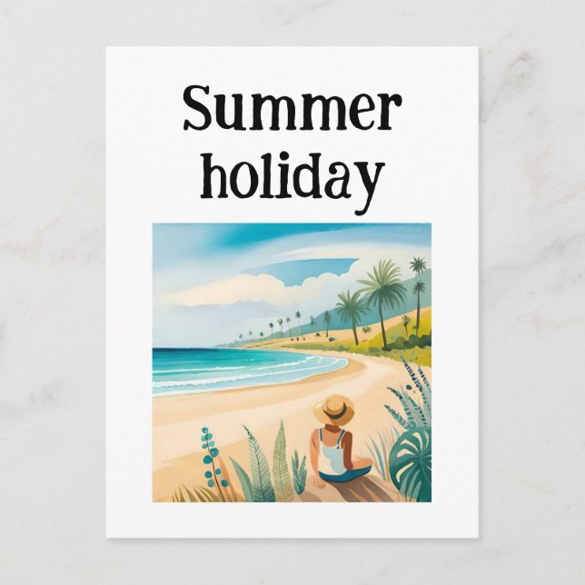 Carte Postale Hawaii vacances (Devant)