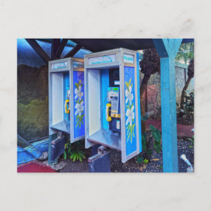 Carte Postale Hawaiian Pay Phones, Kauai, Hawaii