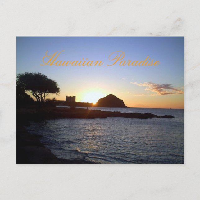 Carte postale Hawaiian Sunset (Devant)