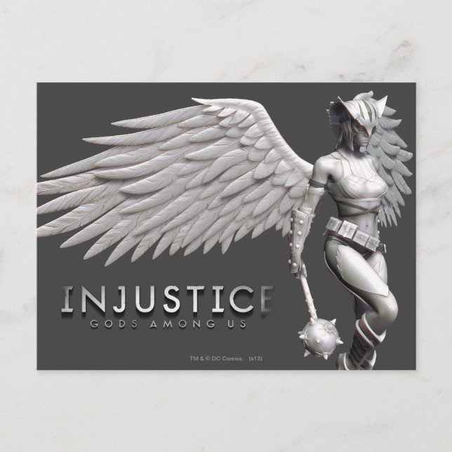 Carte Postale Hawkgirl (Devant)