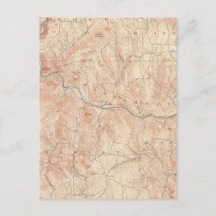 Carte Postale Hawley, Massachusetts