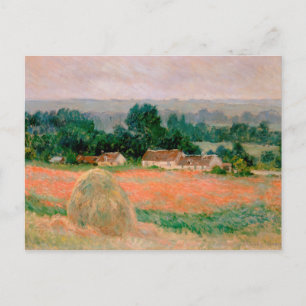 Carte Postale Haystack à Giverny - Claude Monet - 1886