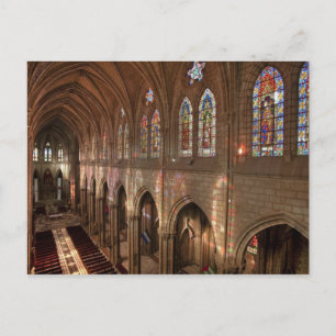 Carte Postale HDR image of Basilica interior, Quito, Équateur