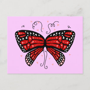 Carte Postale Heart Wings