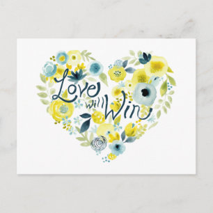 Carte Postale Heartfelt Floral II