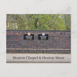 Carte Postale Heaton Chapel & Heaton Moor