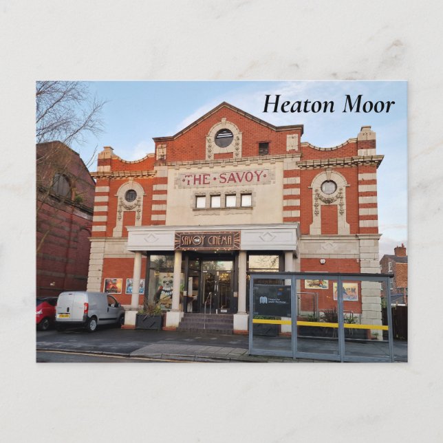 Carte postale Heaton Moor Savoy Stockport (Devant)