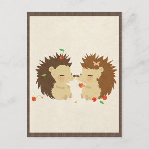 Carte postale Hedgehog Love (Look II)