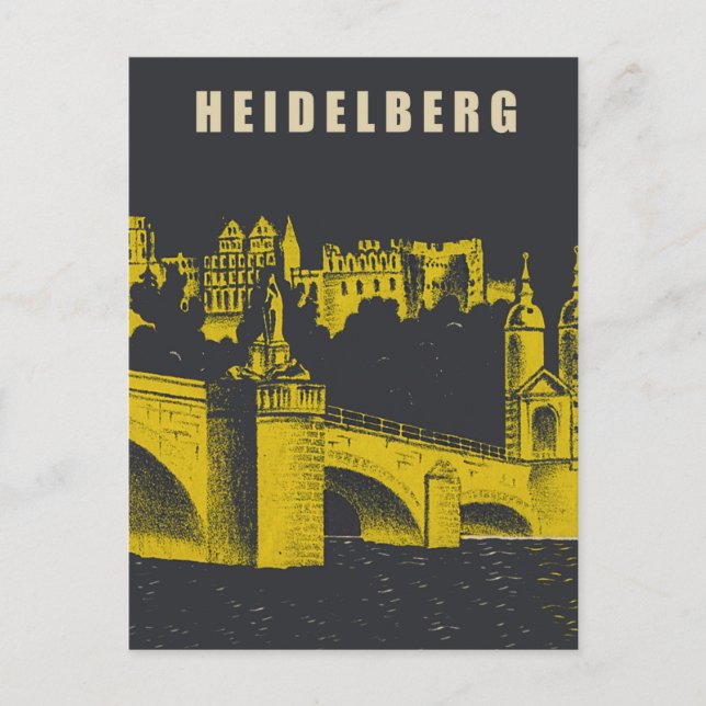 Carte Postale Heidelberg (Devant)