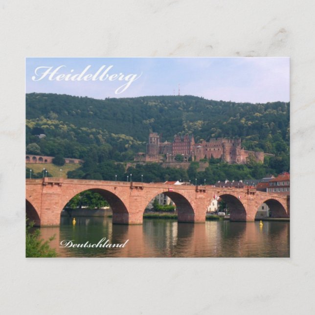 Carte postale Heidelberg (Devant)