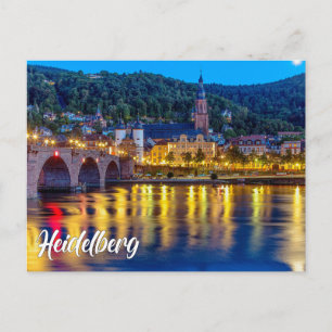 Carte Postale Heidelberg, Allemagne
