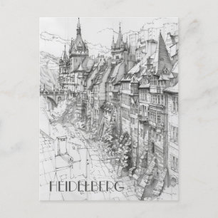 Carte Postale Heidelberg Allemagne Travel