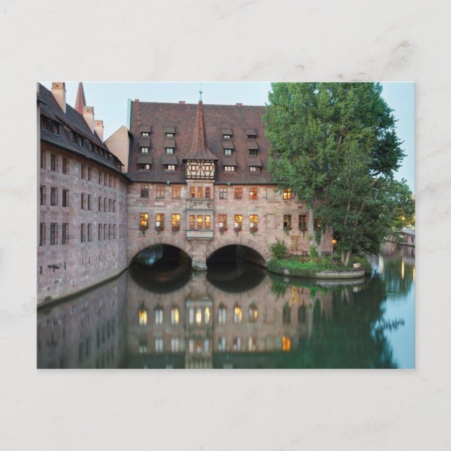 Carte Postale Heilig Geist Spital, Nürnberg (Devant)