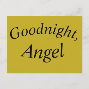 Carte Postale Helena citation de Orphan noir bonsoir ange