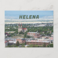 Helena, Montana vue aérienne du centre-ville