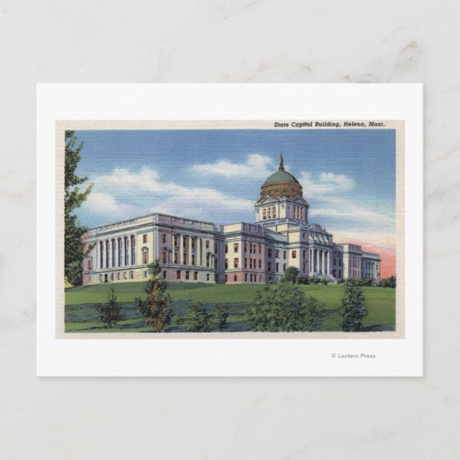 Carte Postale Helena, Montana - Vue de l'immeuble du Capitole de (Devant)