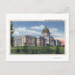 Carte Postale Helena, Montana - Vue de l'immeuble du Capitole de